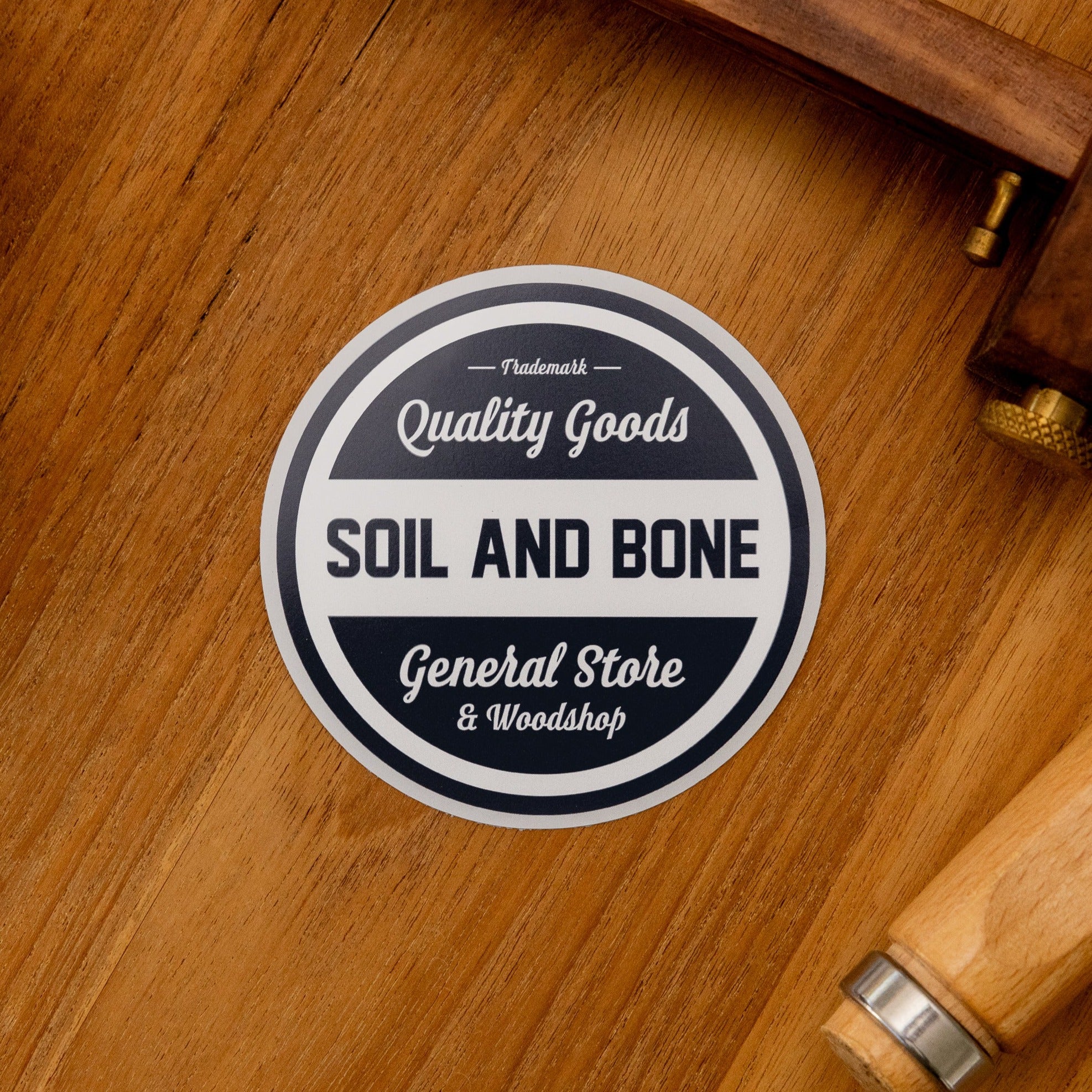 Quality Goods Die Cut Decal
