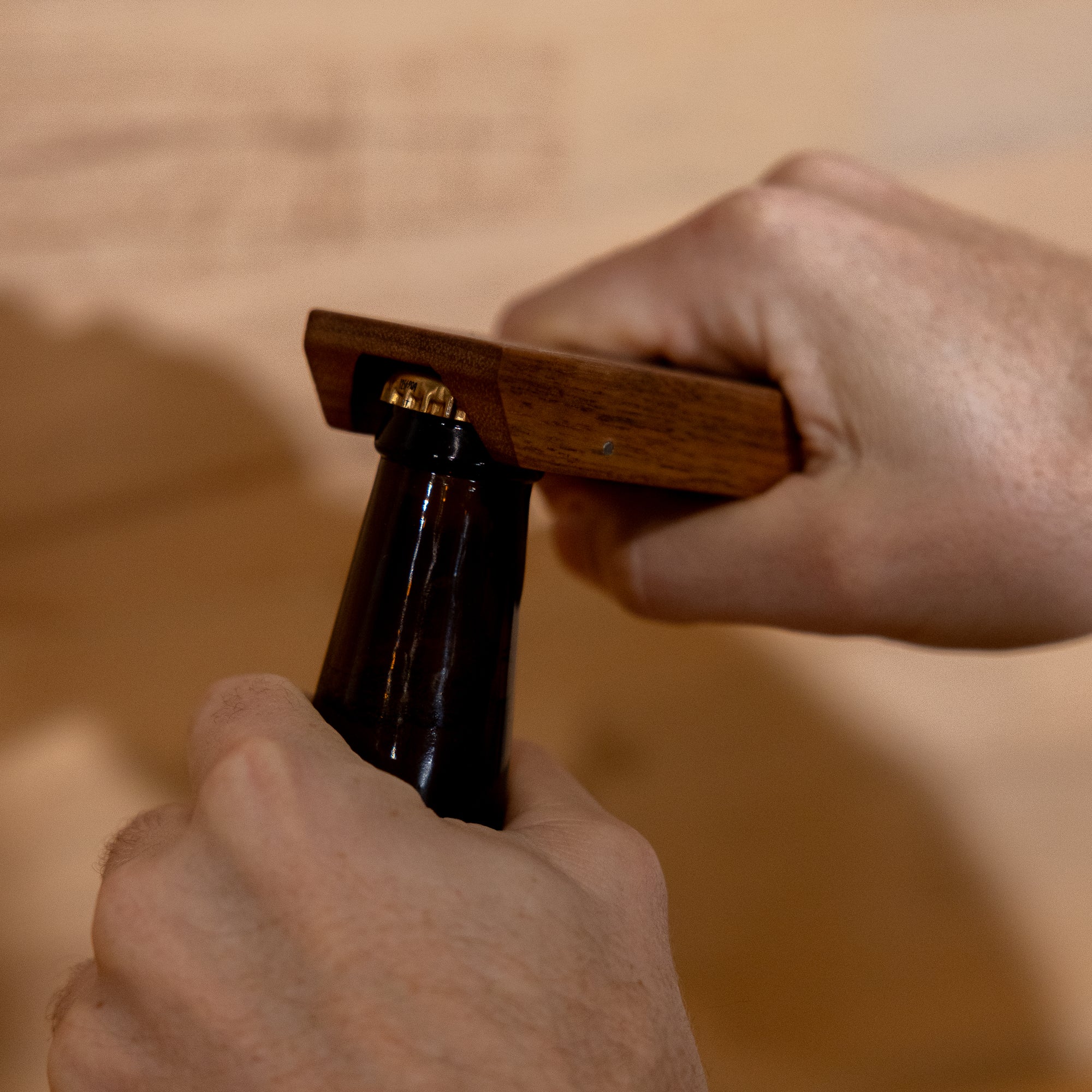 Spotted Gum Bottle Opener