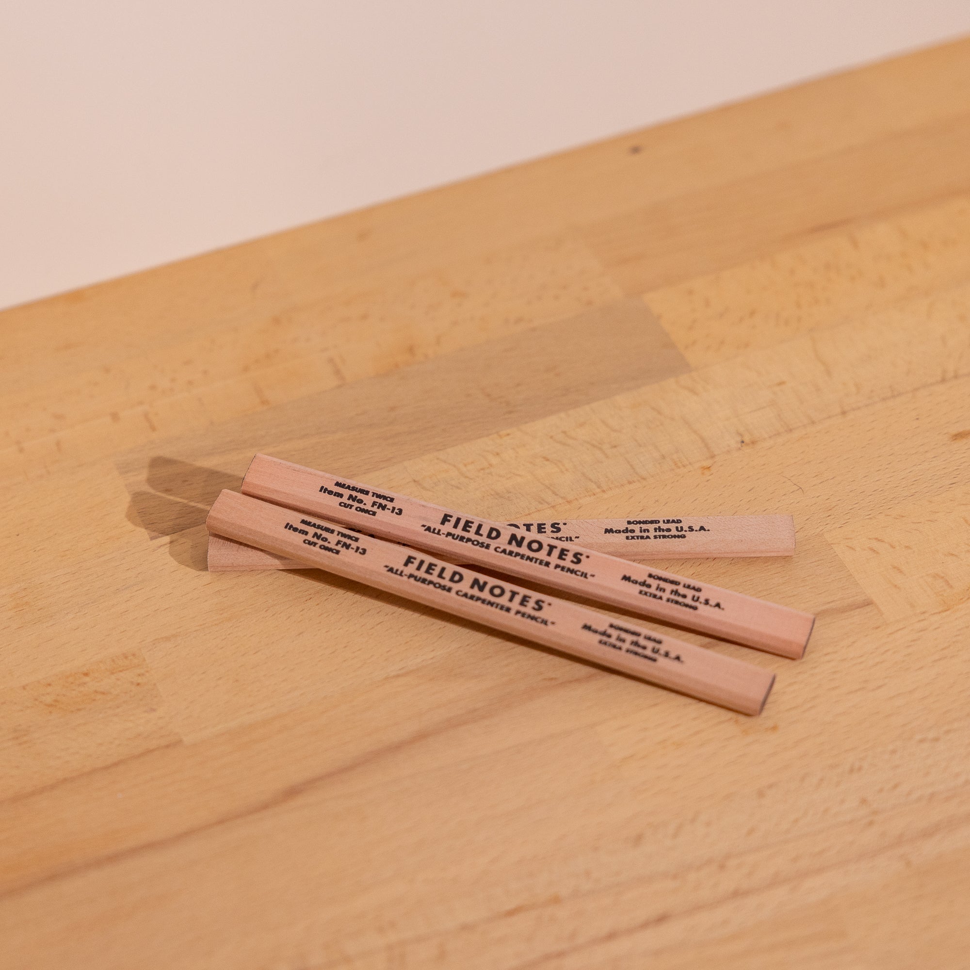 Field Notes Carpenter Pencil 3-Pack