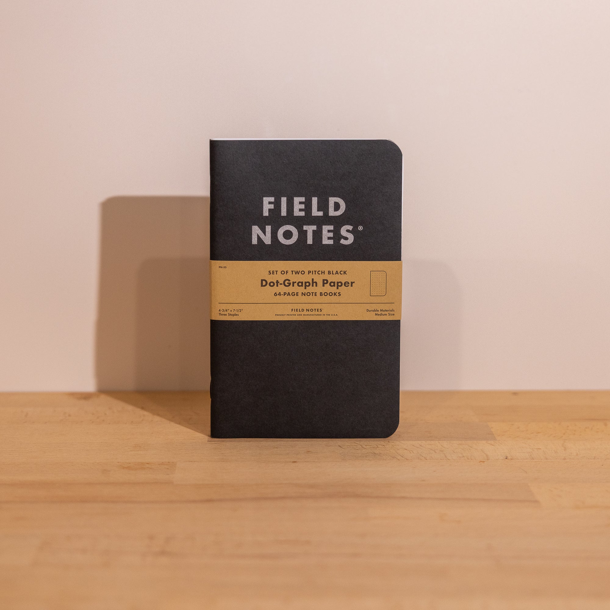 Field Notes Pitch Black Note Book