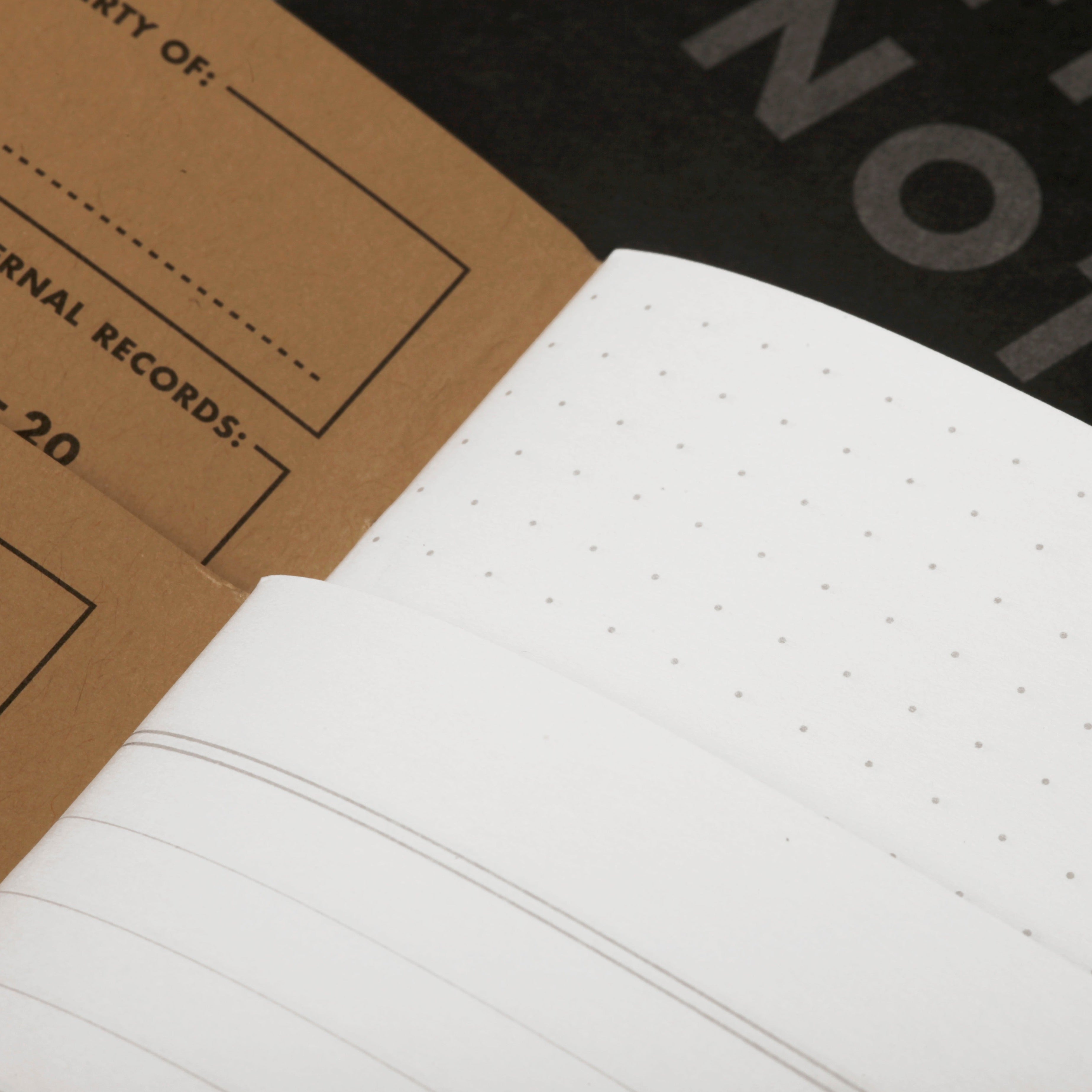 Field Notes Pitch Black Note Book