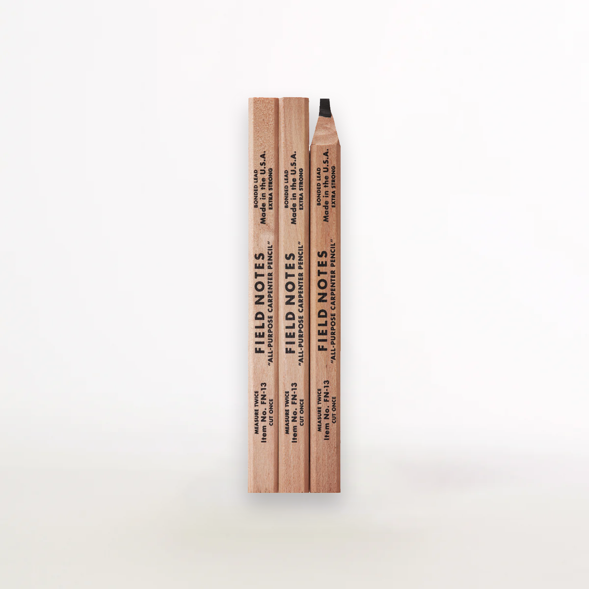 Field Notes Carpenter Pencil 3-Pack