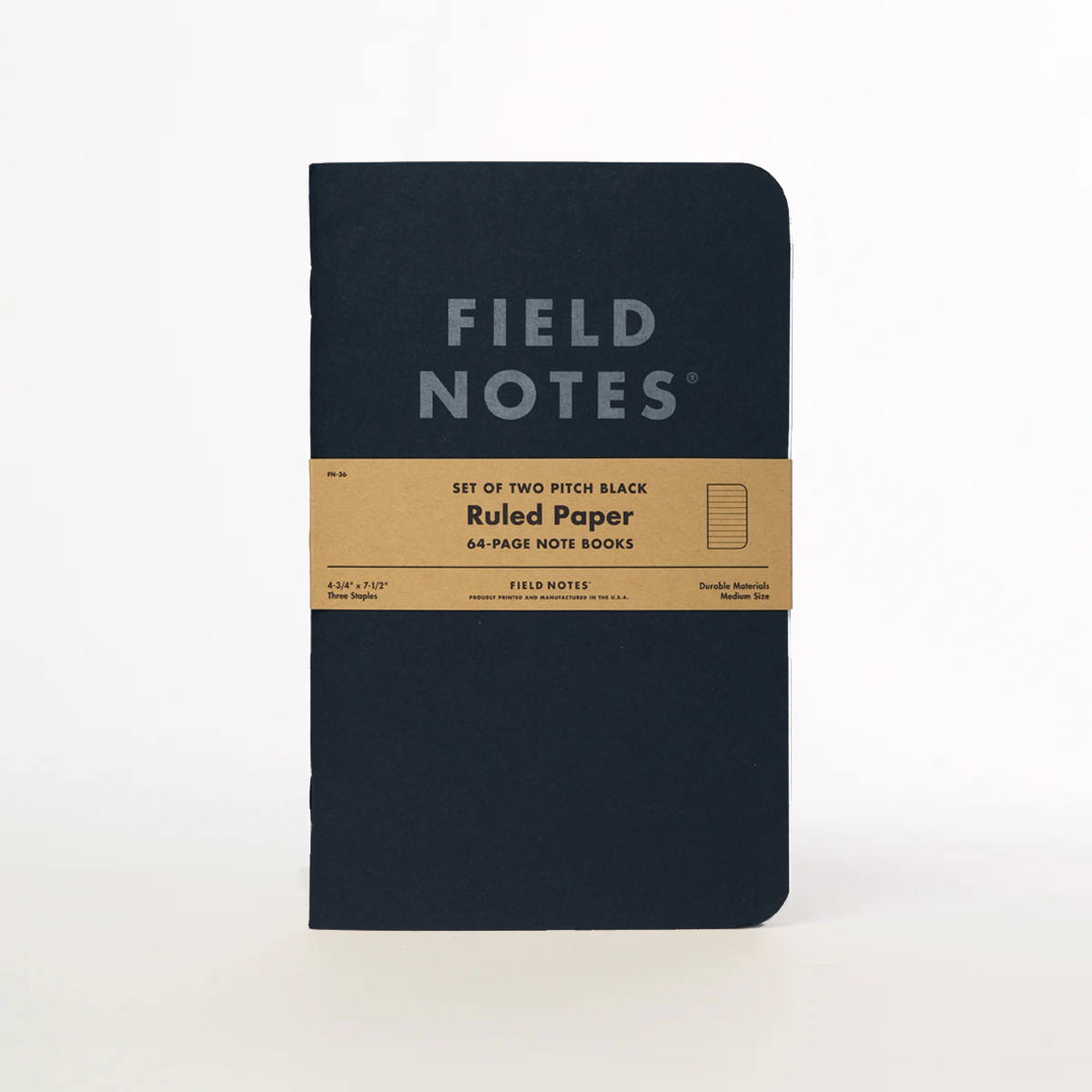 Field Notes Pitch Black Note Book