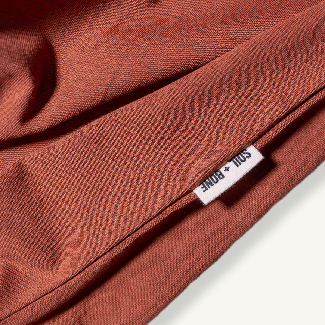 The Foundation Tee - Red Brick