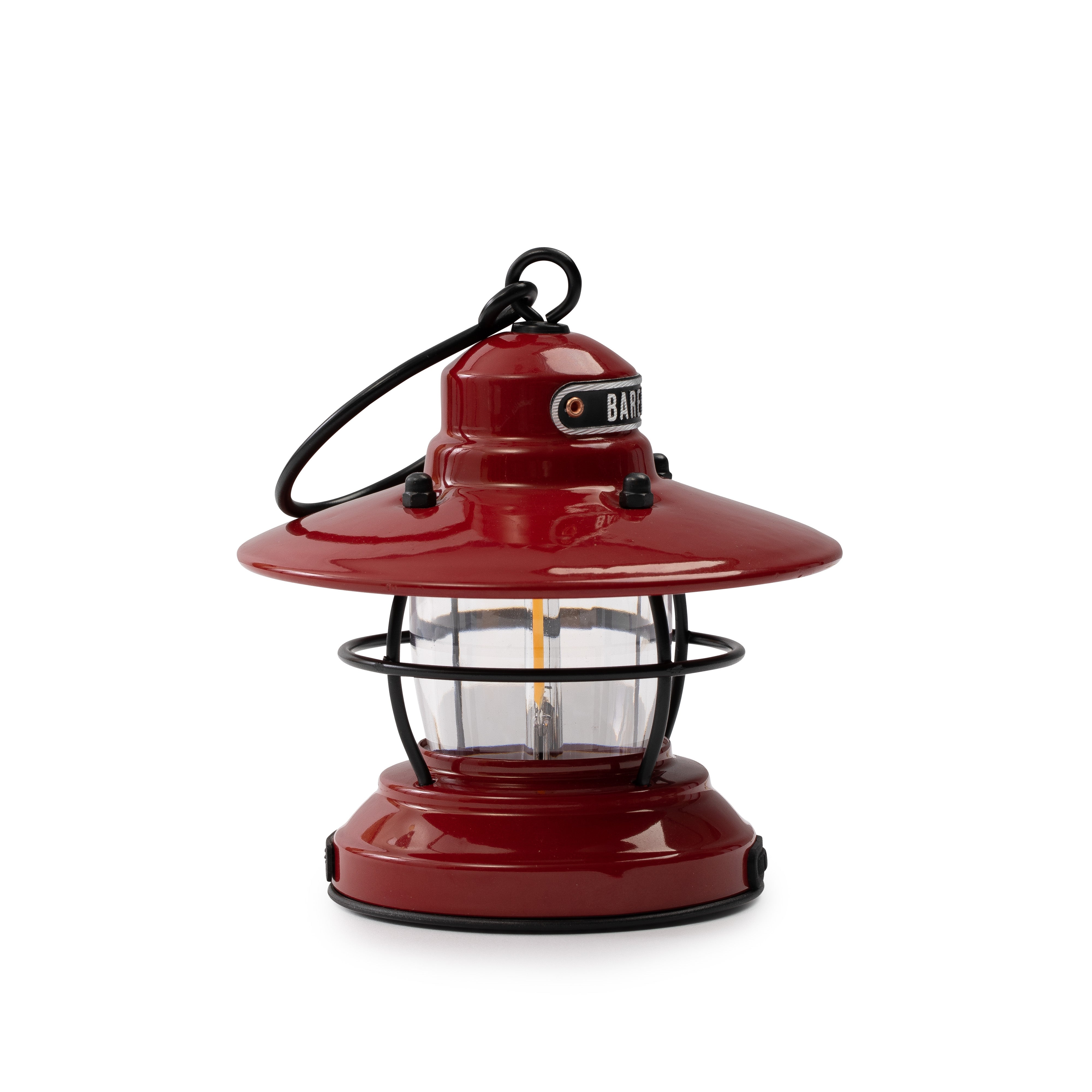 Barebones Mini Lantern - Red - Soil + Bone