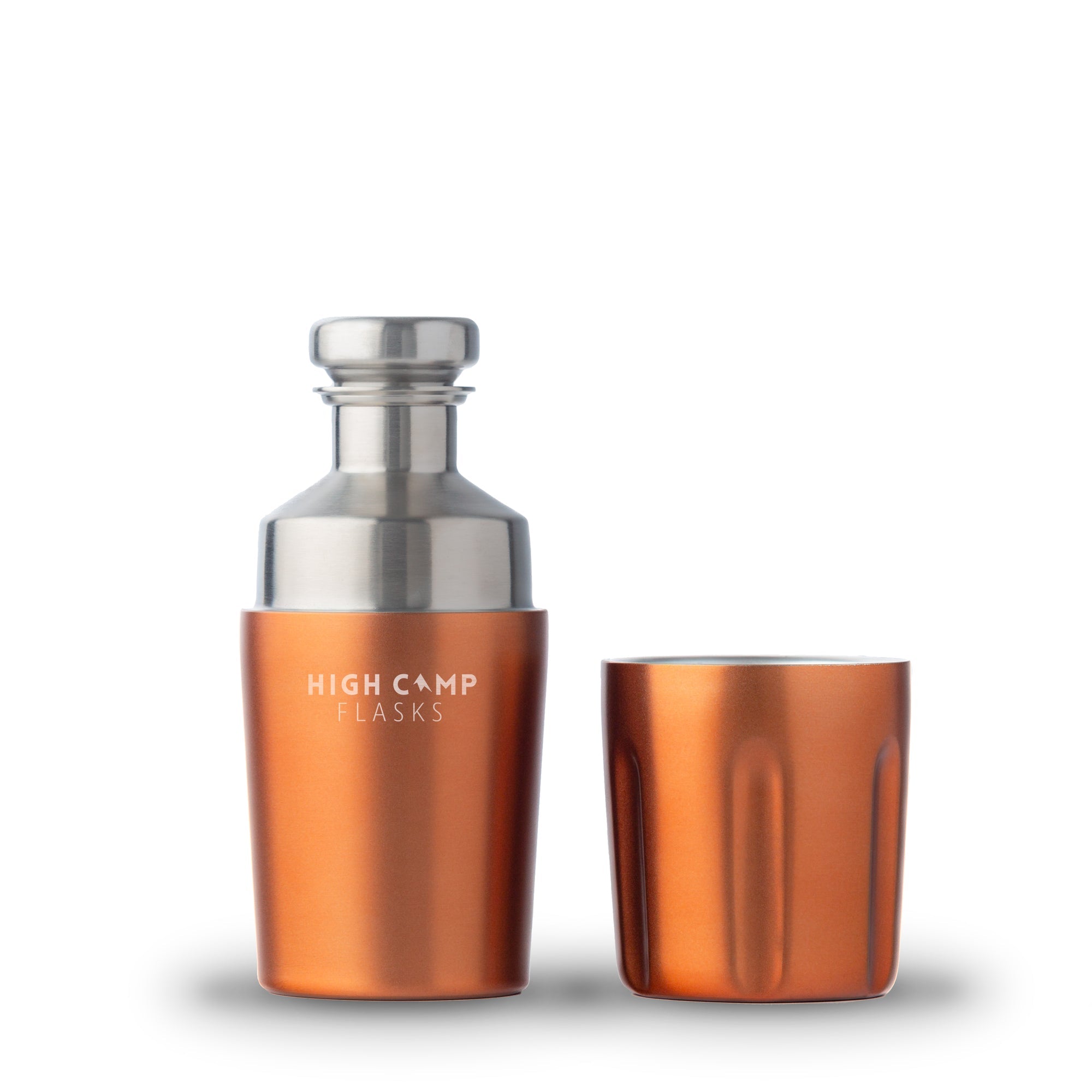 High Camp Flask Firelight 375 Flask - Copper - Soil + Bone